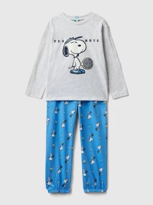 Zdjęcie produktu Benetton, Lightweight Snoopy ©peanuts Pyjamas, size 2XL, Light Gray, Kids United Colors of Benetton