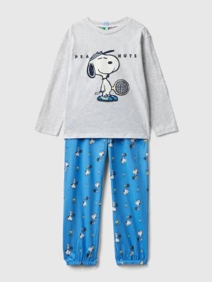 Zdjęcie produktu Benetton, Lightweight Snoopy ©peanuts Pyjamas, size 90, Light Gray, Kids United Colors of Benetton