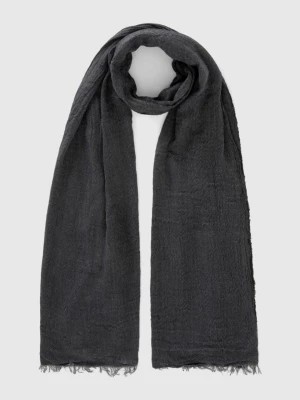 Zdjęcie produktu Benetton, Lightweight Viscose Blend Scarf, size OS, Black, Women United Colors of Benetton