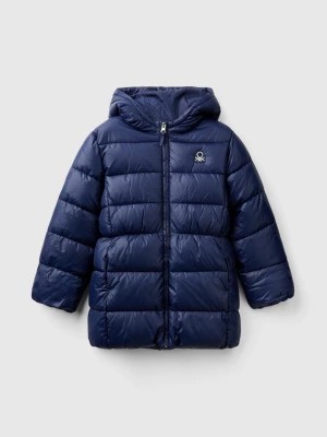 Zdjęcie produktu Benetton, Long Fitted Jacket, size 2XL, Dark Blue, Kids United Colors of Benetton