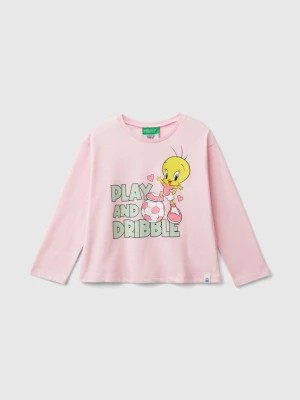 Zdjęcie produktu Benetton, ©looney Tunes T-shirt In Warm Organic Cotton, size 104, Pink, Kids United Colors of Benetton