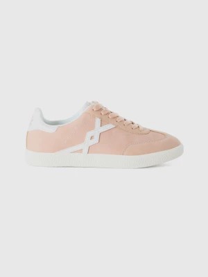 Zdjęcie produktu Benetton, Low-top Sneakers In Imitation Leather, size 40, Soft Pink, Women United Colors of Benetton