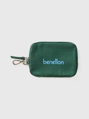 Zdjęcie produktu Benetton, Military Green Keychain And Coin Purse, size OS, Military Green, Women United Colors of Benetton