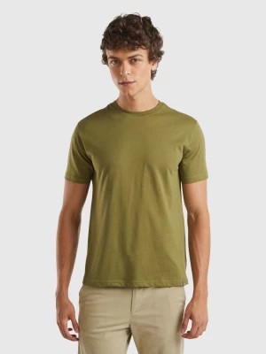 Zdjęcie produktu Benetton, Military Green T-shirt, size XS, Military Green, Men United Colors of Benetton