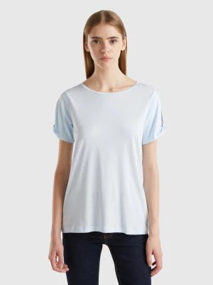 Zdjęcie produktu Benetton, Modal® Blend T-shirt, size XL, Sky Blue, Women United Colors of Benetton