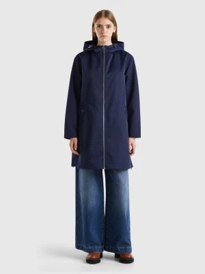 Zdjęcie produktu Benetton, Nylon Rainproof Jacket, size M, Dark Blue, Women United Colors of Benetton