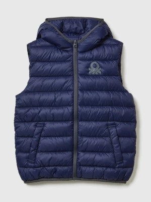 Zdjęcie produktu Benetton, Padded Jacket With Hood, size 3XL, Dark Blue, Kids United Colors of Benetton