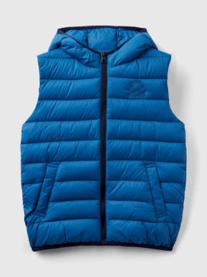 Zdjęcie produktu Benetton, Padded Jacket With Hood, size XL, Blue, Kids United Colors of Benetton