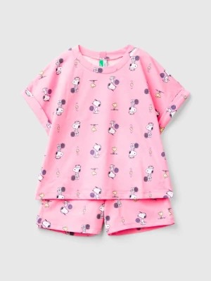 Zdjęcie produktu Benetton, ©peanuts Pyjama Shorts, size 2XL, Pink, Kids United Colors of Benetton