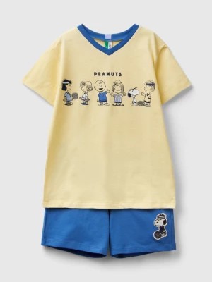 Zdjęcie produktu Benetton, ©peanuts Pyjama Shorts, size L, Vanilla, Kids United Colors of Benetton