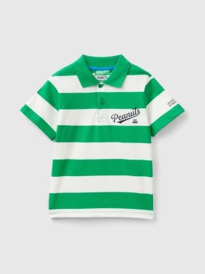 Zdjęcie produktu Benetton, ©peanuts Striped Polo Shirt, size 98, Multi-color, Kids United Colors of Benetton