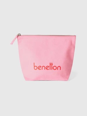 Zdjęcie produktu Benetton, Pink Clutch In Pure Cotton, size OS, Pink, Women United Colors of Benetton