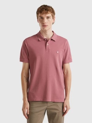 Zdjęcie produktu Benetton, Plum Regular Fit Polo, size S, Plum, Men United Colors of Benetton