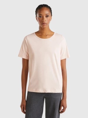 Zdjęcie produktu Benetton, Powder Pink Short-sleeve T-shirt, size XXS, Soft Pink, Women United Colors of Benetton