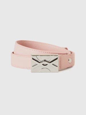 Zdjęcie produktu Benetton, Powder Pink Thin Belt, size L, Soft Pink, Women United Colors of Benetton