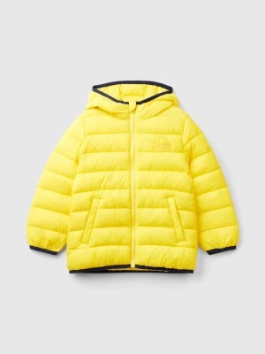 Zdjęcie produktu Benetton, "rain Defender" Jacket In Nylon, size 104, Yellow, Kids United Colors of Benetton