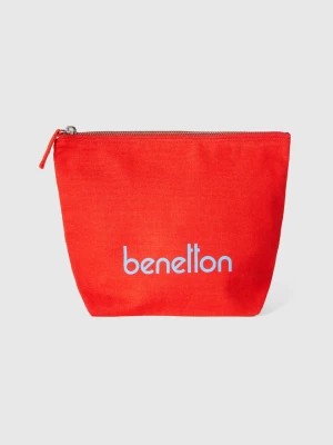 Zdjęcie produktu Benetton, Red Clutch In Pure Cotton, size OS, Red, Women United Colors of Benetton