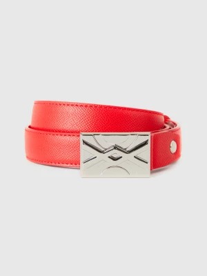 Zdjęcie produktu Benetton, Red Thin Belt, size XS, Red, Women United Colors of Benetton