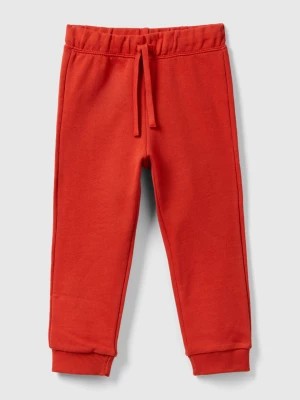 Zdjęcie produktu Benetton, Regular Fit Sweat Joggers, size 104, Brick Red, Kids United Colors of Benetton