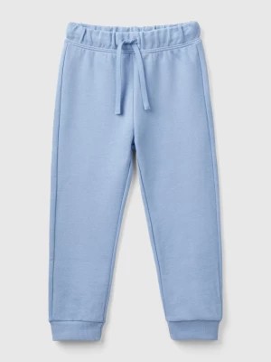 Zdjęcie produktu Benetton, Regular Fit Sweat Joggers, size 110, Light Blue, Kids United Colors of Benetton