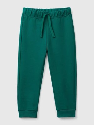 Zdjęcie produktu Benetton, Regular Fit Sweat Joggers, size 98, Dark Green, Kids United Colors of Benetton