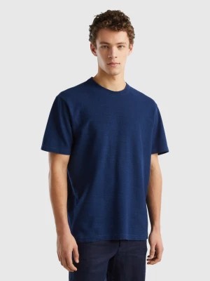 Zdjęcie produktu Benetton, Regular Fit T-shirt In 100% Cotton, size XS, Blue, Men United Colors of Benetton