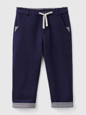 Zdjęcie produktu Benetton, Regular Fit Trousers, size 104, Dark Blue, Kids United Colors of Benetton