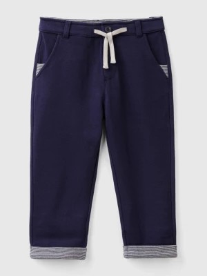 Zdjęcie produktu Benetton, Regular Fit Trousers, size 110, Dark Blue, Kids United Colors of Benetton