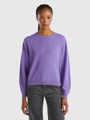 Zdjęcie produktu Benetton, Relaxed Fit Pure Merino Wool Sweater, size M, , Women United Colors of Benetton