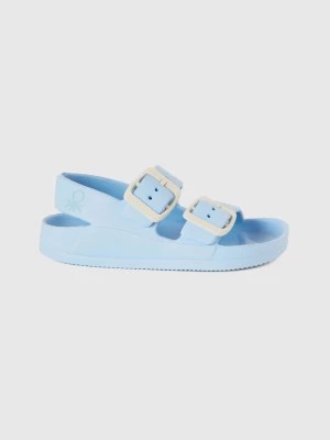 Zdjęcie produktu Benetton, Sandals In Lightweight Rubber, size 23, Sky Blue, Kids United Colors of Benetton