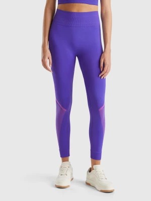 Zdjęcie produktu Benetton, Seamless Sports Leggings, size M, Violet, Women United Colors of Benetton