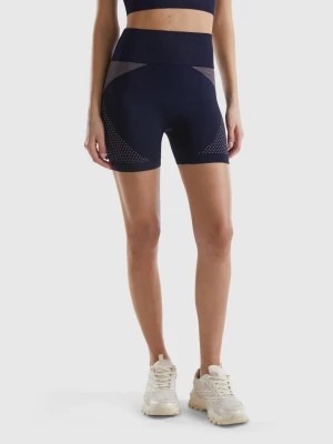Zdjęcie produktu Benetton, Seamless Sports Shorts, size L, Dark Blue, Women United Colors of Benetton