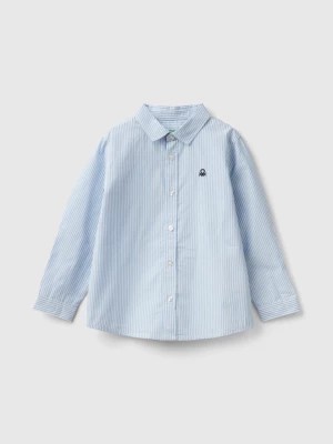 Zdjęcie produktu Benetton, Shirt In Pure Cotton, size 104, Light Blue, Kids United Colors of Benetton