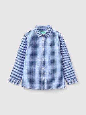 Zdjęcie produktu Benetton, Shirt In Pure Cotton, size 116, Bright Blue, Kids United Colors of Benetton