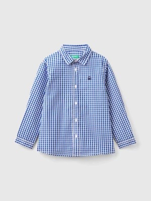 Zdjęcie produktu Benetton, Shirt In Pure Cotton, size 82, Bright Blue, Kids United Colors of Benetton