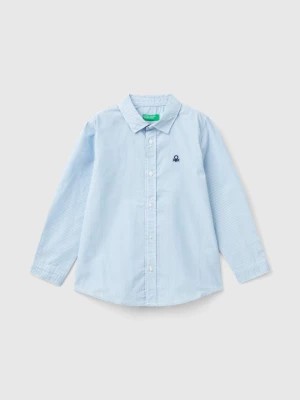 Zdjęcie produktu Benetton, Shirt In Pure Cotton, size 90, Light Blue, Kids United Colors of Benetton