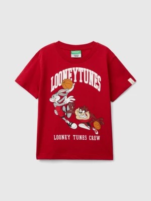 Zdjęcie produktu Benetton, Short Sleeve ©looney Tunes T-shirt, size 104, Red, Kids United Colors of Benetton