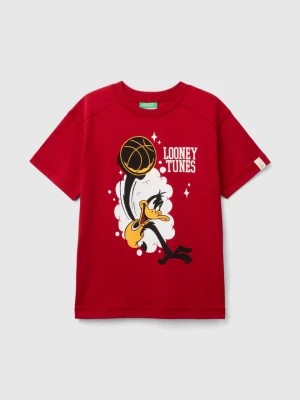 Zdjęcie produktu Benetton, Short Sleeve ©looney Tunes T-shirt, size L, Red, Kids United Colors of Benetton