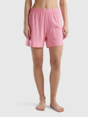 Zdjęcie produktu Benetton, Shorts With Logo Elastic, size S, Pink, Women United Colors of Benetton