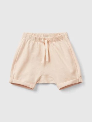 Zdjęcie produktu Benetton, Shorts With Patch On The Back, size 50, Peach, Kids United Colors of Benetton