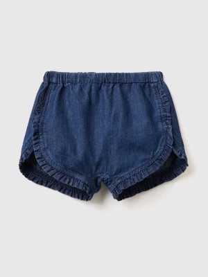 Zdjęcie produktu Benetton, Shorts With Rouches, size 56, Dark Blue, Kids United Colors of Benetton