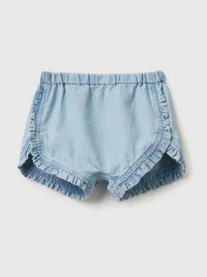 Zdjęcie produktu Benetton, Shorts With Rouches, size 56, Sky Blue, Kids United Colors of Benetton