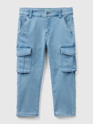 Zdjęcie produktu Benetton, Slim Fit Jeans With Pockets, size 82, Blue, Kids United Colors of Benetton