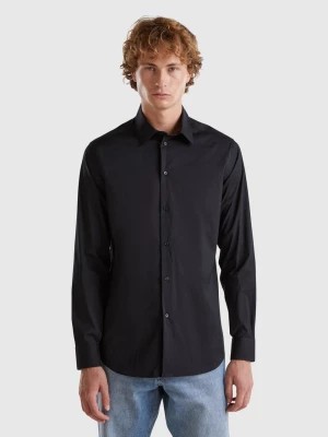 Zdjęcie produktu Benetton, Slim Fit Shirt, size L, Black, Men United Colors of Benetton