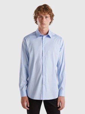 Zdjęcie produktu Benetton, Slim Fit Shirt, size XXL, Light Blue, Men United Colors of Benetton