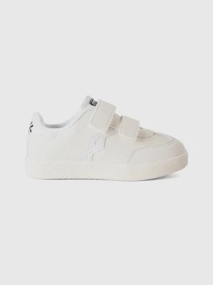 Zdjęcie produktu Benetton, Sneakers In Imitation Leather, size 20, Creamy White, Kids United Colors of Benetton
