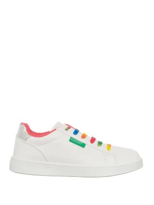 Zdjęcie produktu Benetton Sneakersy w kolorze białym rozmiar: 32