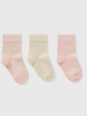 Zdjęcie produktu Benetton, Sock Set In Pink Tones, size 74, Multi-color, Kids United Colors of Benetton