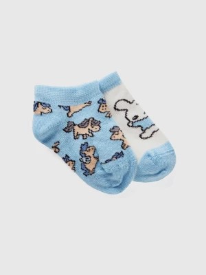 Zdjęcie produktu Benetton, Sock Set With Animals, size 62, Light Blue, Kids United Colors of Benetton