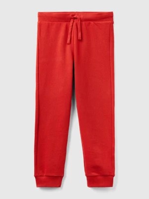 Zdjęcie produktu Benetton, Sporty Trousers With Drawstring, size 2XL, Brick Red, Kids United Colors of Benetton